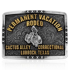 Montana Silversmiths Attitude Officially Licensed Cactus Alley Belt Buckle