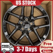 NEW 18'' GLOSS BLACK REPLACEMENT WHEEL RIM FOR HONDA CIVIC 2016-2024 WHEEL US