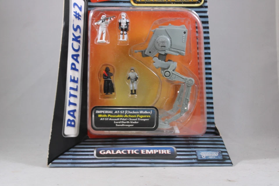 Micro Machines Action Fleet Star Wars Battle Packs #2 Galactic Empire 1996 new - Image 3 of 4