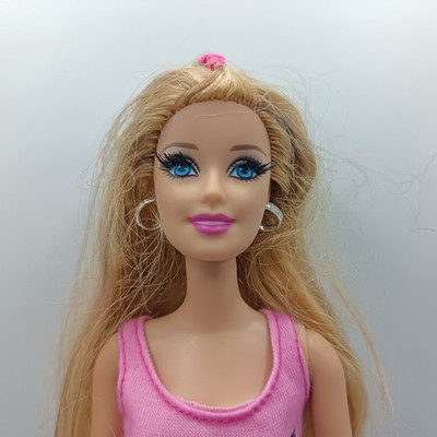 Barbie Fashionistas Doll Style 100+ Poses Pink Luxe CBD27 Rooted Lashes Bracelet