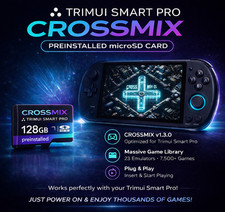 Image for Trimui Smart Pro Crossmix OS upgrade 128GB SD card