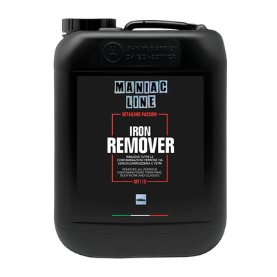 IRON REMOVER 5LT MF115 - Entfernt Eisenverunreinigungen Felgen und Karosserie.