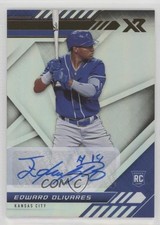 2021 Panini Chronicles Xr Edward Olivares #5 Auto 17wy