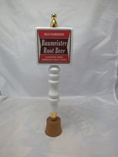 Vintage Baumeister Root Beer Tap Handle Old Fashioned 10" Tap Handle