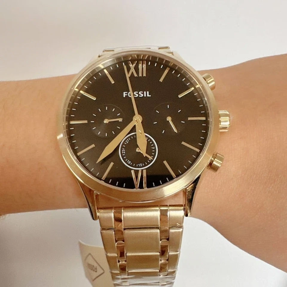 Fossil BQ2366 Fenmore Multifunction Gold-Tone Stainless Steel Watch - Image 2 of 4