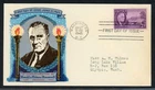 UNITED STATES FLUEGEL COVER LOT #12 1945 3c FDR FDC $$$