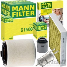 MANN INSPEKTIONSPAKET passend für 1.2+1.4 AUDI A1 8X VW POLO 6R SKODA FABIA 2