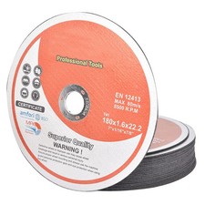 100 Pcs 7"x1/16"x7/8" Cut-off Wheel - Metal Stainless Steel Cutting Discs