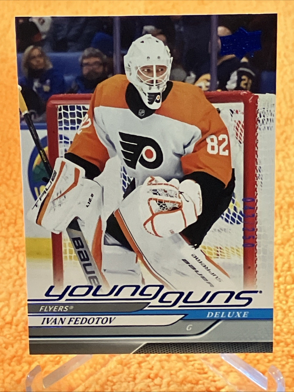 /250 Ivan Fedotov RC 2024-25 Upper Deck Series 1 #220 DELUXE YOUNG GUNS - Flyers