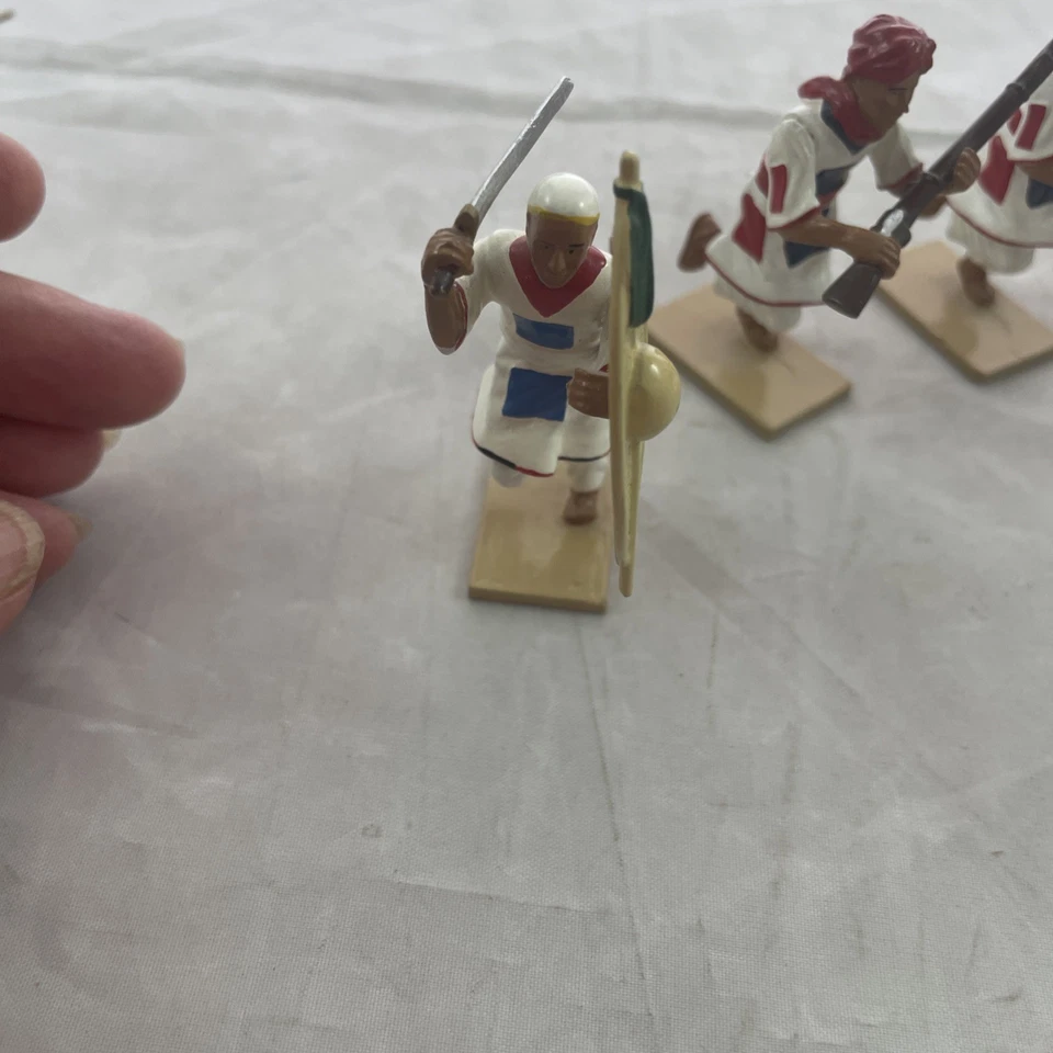 Soldados del Mundo Egipto Sudán Guerra 1882-1898 Mahdist Derviches Juego de 5 (C) Foto 2 de 4