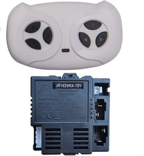 JR1625RX 12V Kids Powered Ride on Car 2.4G Bluetooth Remote Control and Receiver