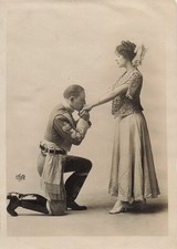 Unknown Stage Vaudeville Performer c1910 Photo White NY Theater Apeda *P9a