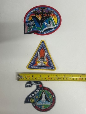 3 NASA Space Mission Patches New very nice