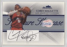 2004-05 Fleer Showcase Signature Blue 89/99 Corey Maggette #SGA-CM Auto nd3