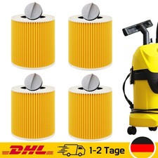 4x Filterpatrone mit Verschluß für Kärcher WD2 WD3 WD 3 MV3 WD 3 Premium filter