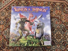 Kings & Things - Z-Man Games 2010 100% Complete West End Games Reissue