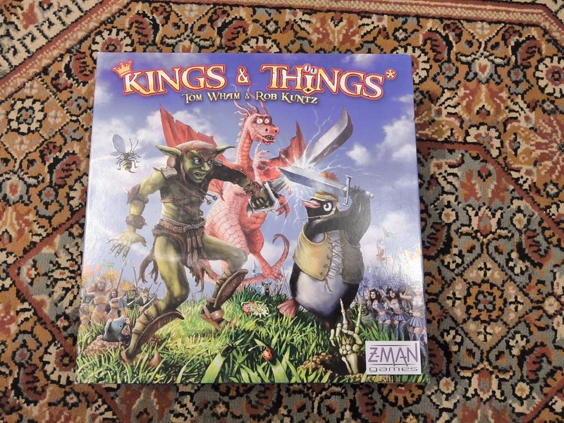 Kings & Things - Z-Man Games 2010 100% Complete West End Games Reissue