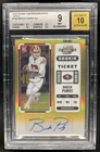 2022 Panini Contenders Optic Brock Purdy RC Gold Auto Rookie Ticket #/10 BGS 9