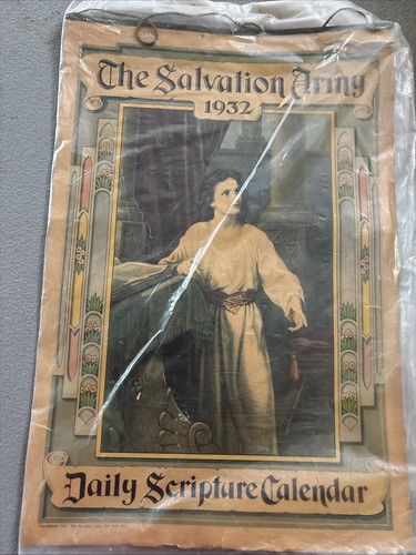 THE SALVATION ARMY DAILY SCRIPTURE CALENDAR 1932