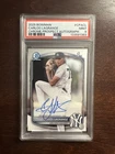 2025 Bowman Chrome #CPACL Carlos Lagrange Bowman 1st Prospect Auto PSA 9 Yankees