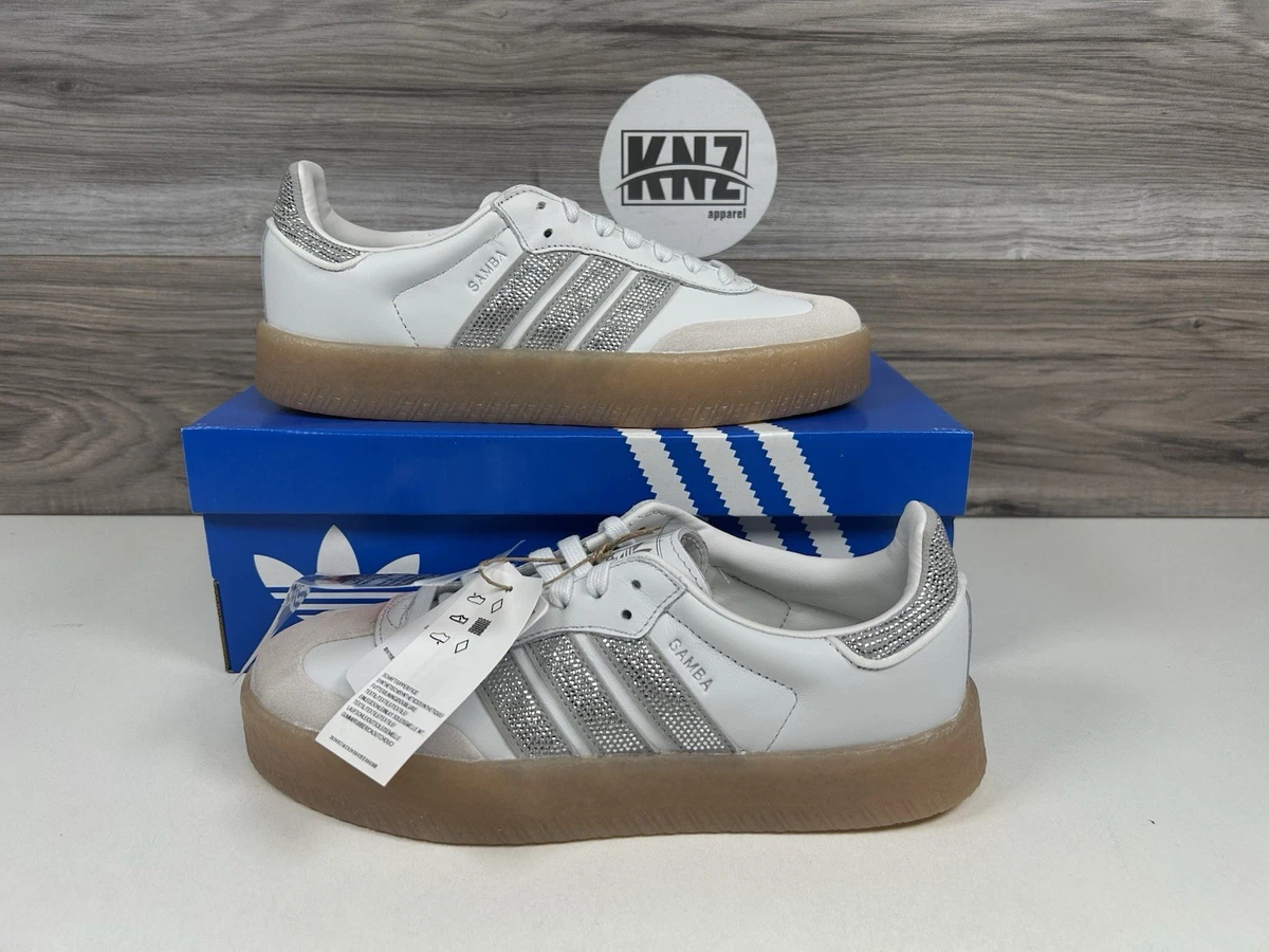 adidas Samba OG Silver White Gum W for sale | eBay