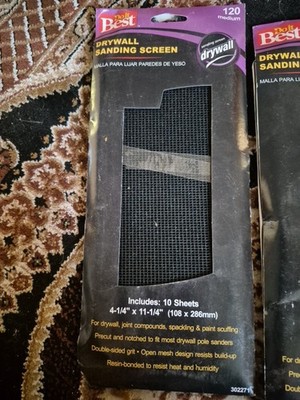 Do it Best Drywall Sanding Screen   120 Grit Medium 10 Sheets