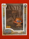 Funko Pop! One Piece ACE WANTED POSTER  #1291 Hot Topic Exclusive