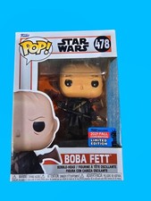 Star Wars Funko Pop Vinyl Figure Boba Fett  #478 2021 Fall Convention Limited Ed