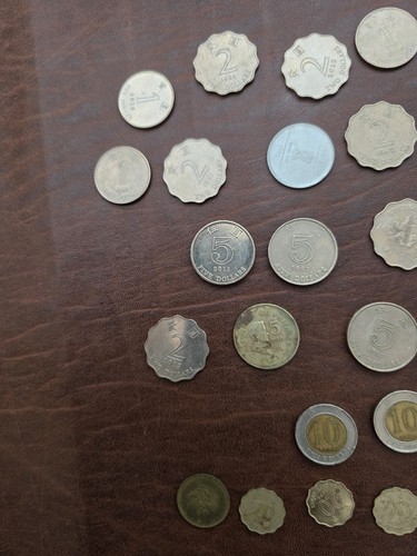 31 Hongkong Münzen Münze Geld Währung variiert $ und Jahre - Bild 2 von 5