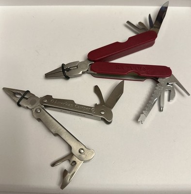 American Camper & KR TOOLS Stainless Steel Multi purpose Tool/knifes. 2 Knives!