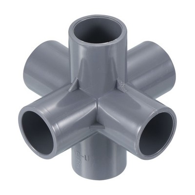 25/32'' 1pc 6 Wege Winkelstück Rohrfitting UPVC Gelenk Kupplung Schlauch Adapter