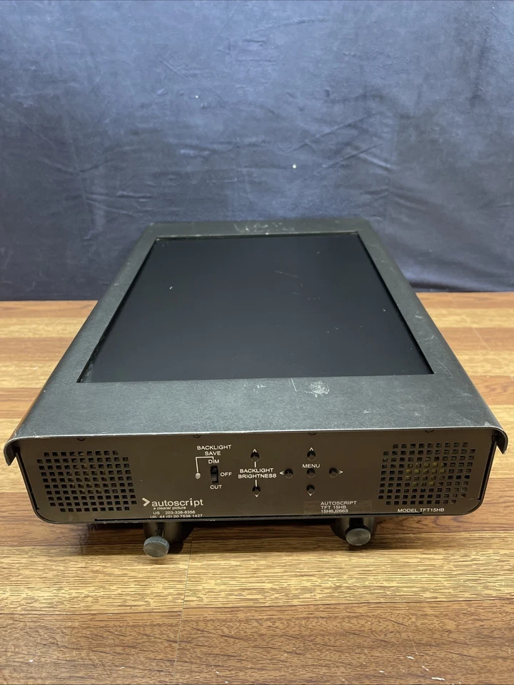 Autoscript TFT15-N-AC Teleprompter Monitor 15-Inch Display - Image 2 of 4