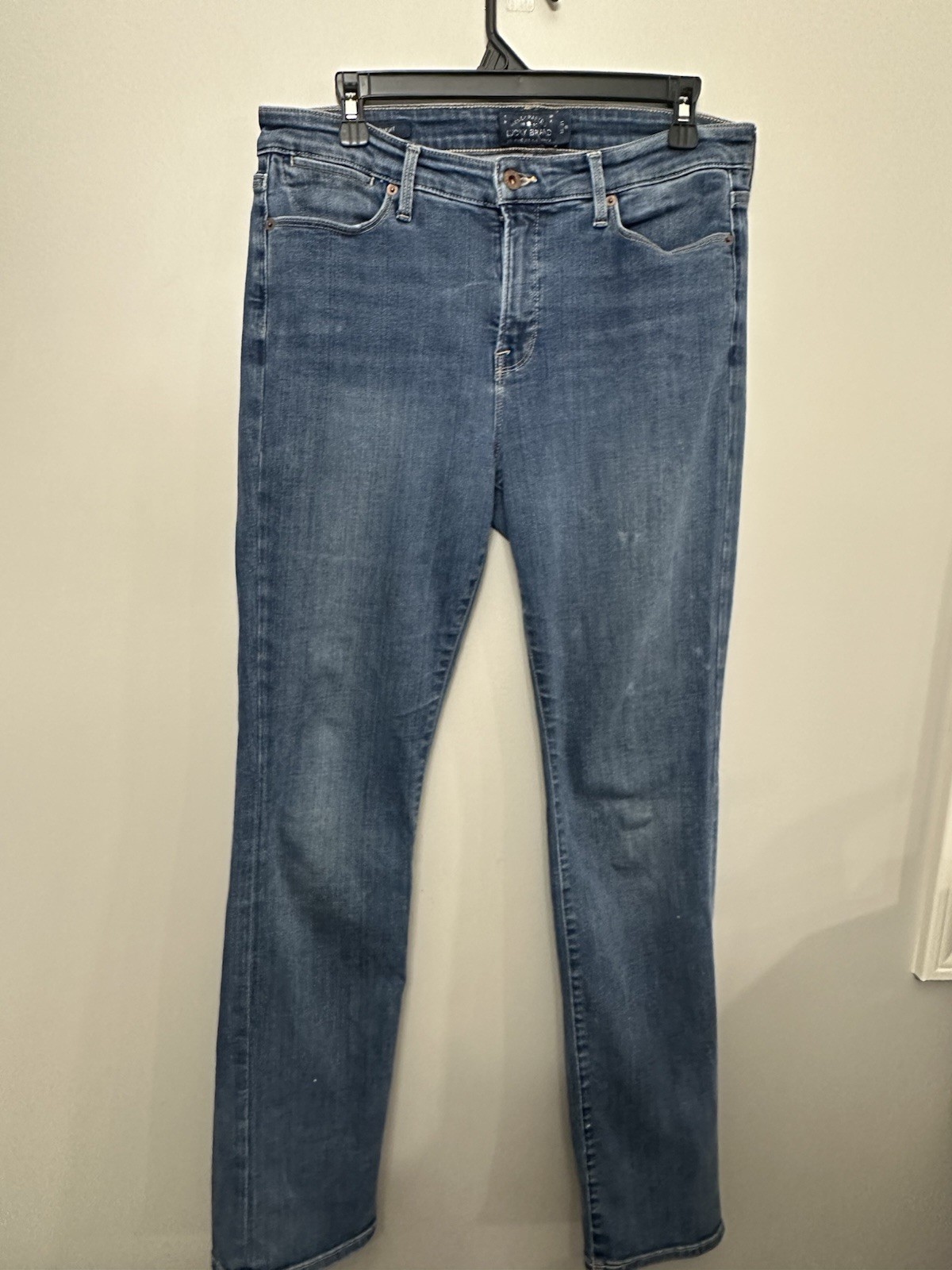 Lucky Brand Hayden Straight Blue Jeans Size 12/31