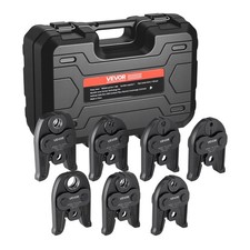 7PCS RLS-Compatible Press Jaws 1/4"  1-1/8" High-Pressure HVAC Use