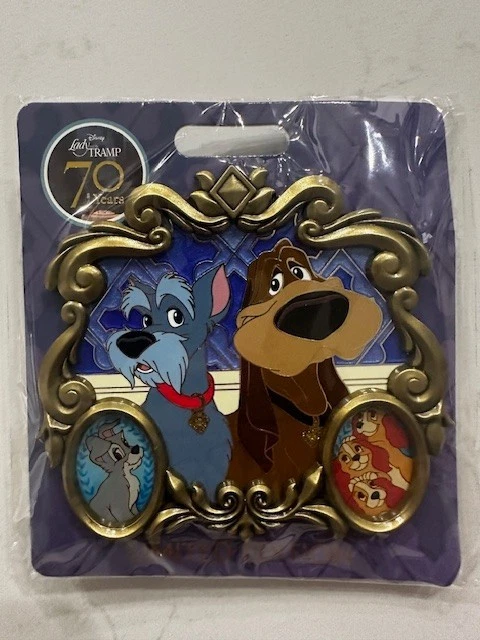 Lady & the Tramp Contemporary Disney Pins, Patches & Buttons (1968