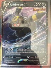 Pokémon TCG Umbreon v SWSH203 Black Star Promo Card NM Condition on eBay