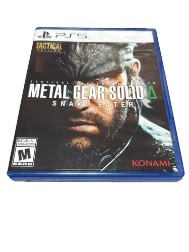 Metal Gear Solid Delta Snake Eater Tactical Edition PS5 NEW Sealed