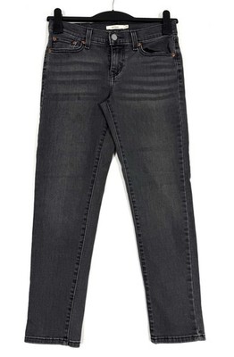 Levi's Jeans Boyfriend Regular Damen W25 L27 Grau Strauss Hose Waterless