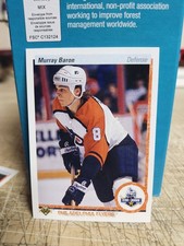 1990 91 Upper Deck Hockey Murray Baron Rookie Card #275