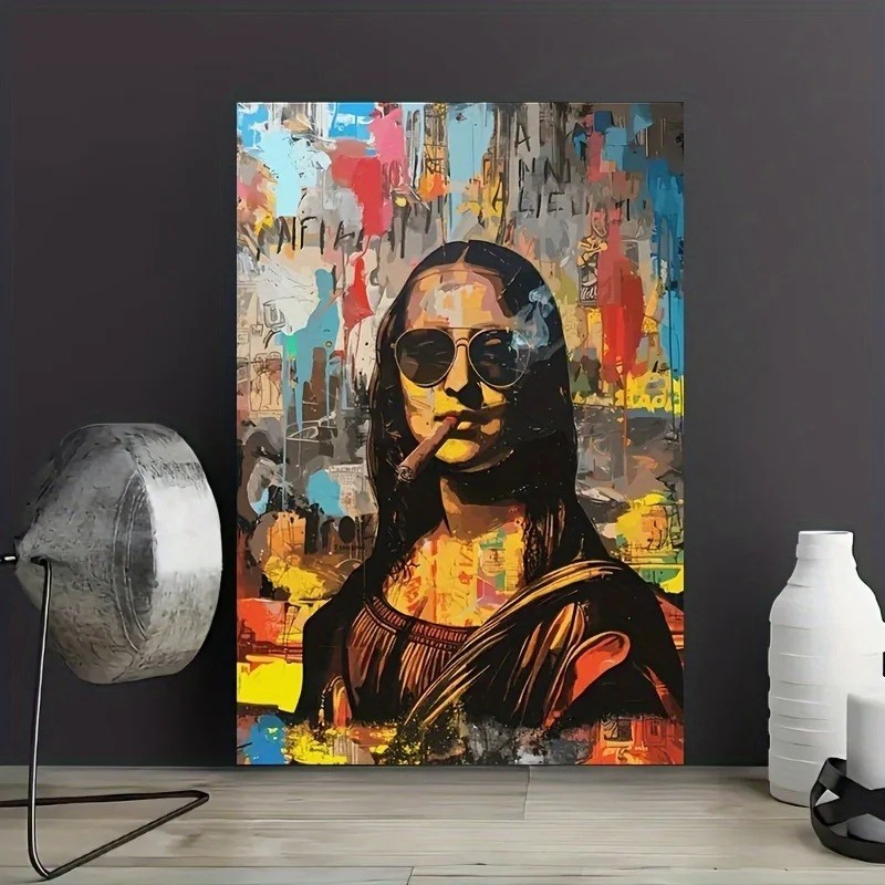 Mona Lisa Pop Art アートパネル s-l1200.jpg