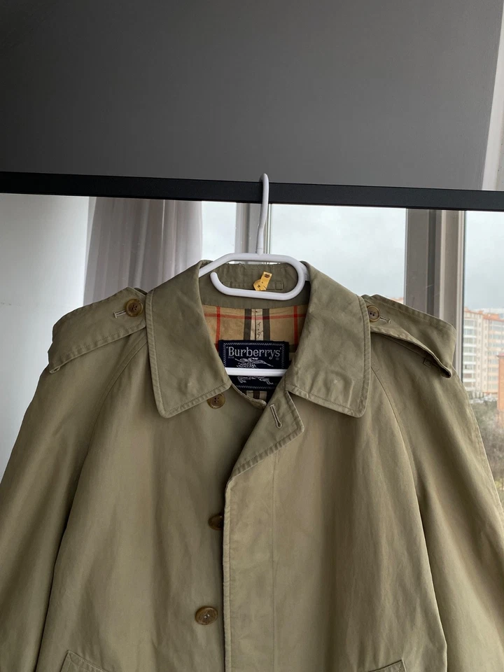 Gabardina vintage Burberry Nova Check para hombre Japón talla M Foto 3 de 4