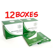12 X Caffè Verde Halal Uomo Erboristeria Bevanda Istantanea Senza Zucchero Vitalità Naturale