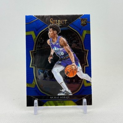 2022-23 Ochai Agbaji Blue Select Prizm #96, G, Jazz, NBA, RC
