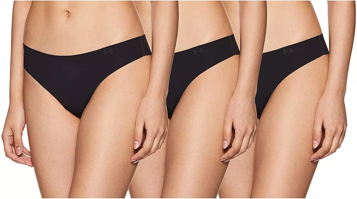 Under Armour Ladies Pure Stretch Thong Underwear (3 Pack)