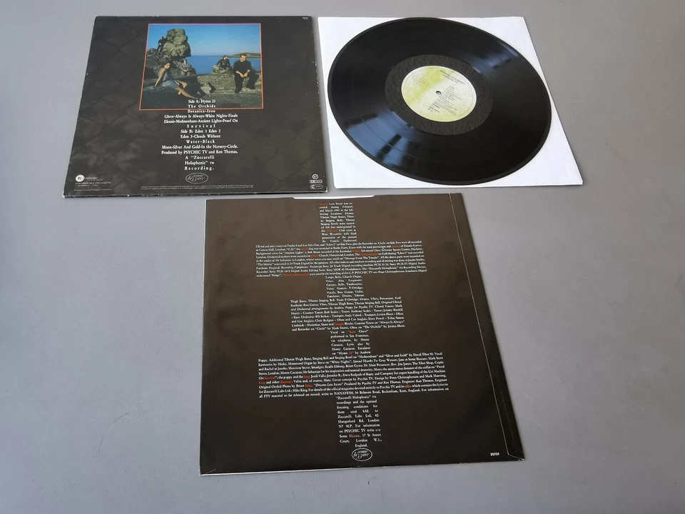 PSYCHIV TV original black Vinyl LP Dreams Less Sweet (1983 Some Bizarre Rec. UK) Foto 2 de 2