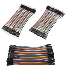 Dupont Wire Male to Male Male to Female Female to Female Jumper Cable 120x10cm 5