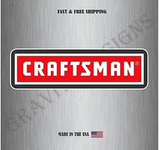 Craftsman Tools Car Bumper Window Tool Box Vinyl Sticker Decal Water Resistant