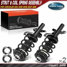 Front Complete Strut & Coil Spring Assembly for Chrysler 200 2015 2016 2017 AWD