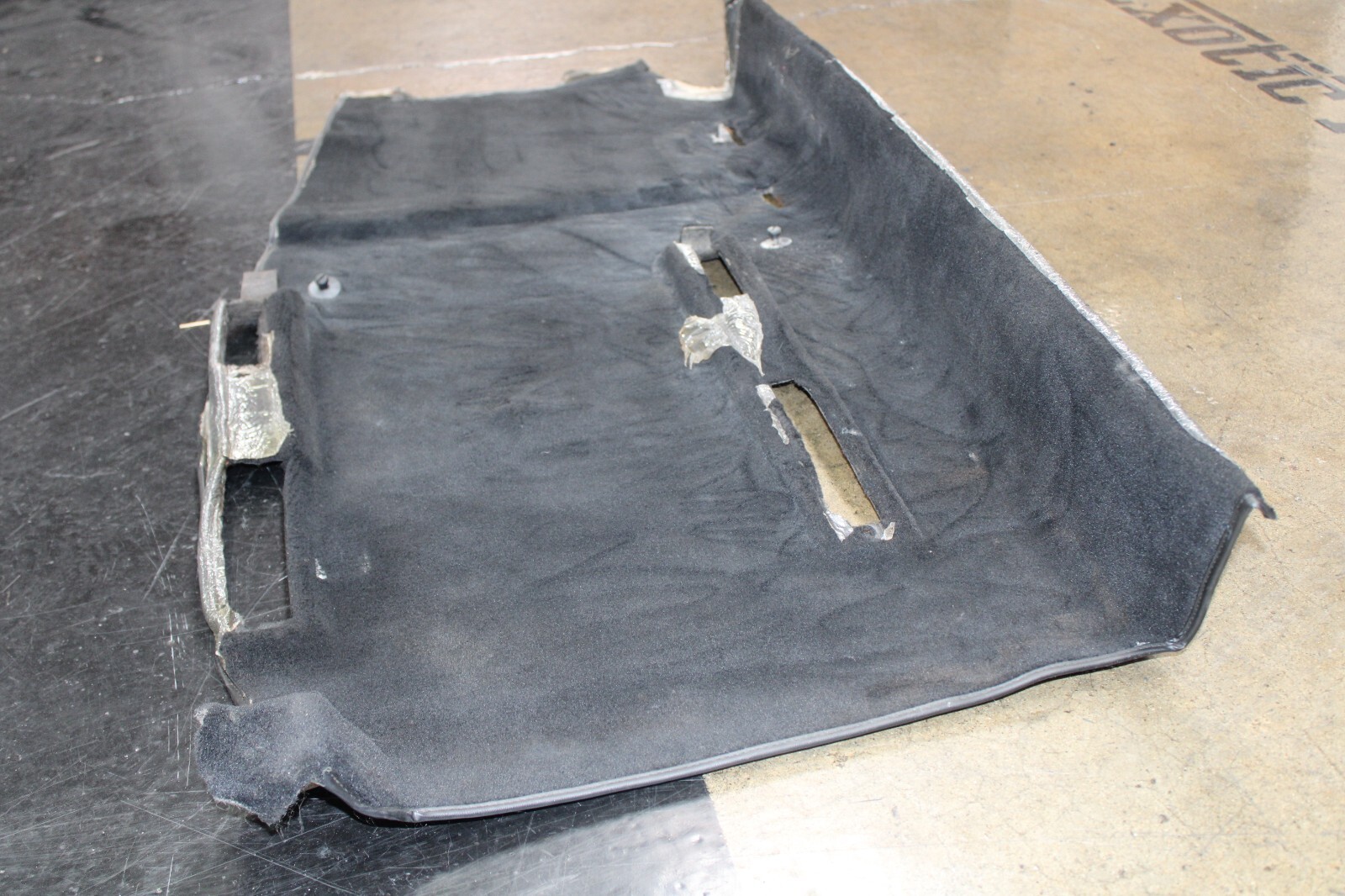 Ferrari 575, RH, Right, Front Carpet, Black, Used, P/N 66082590