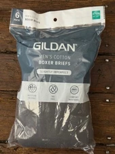 Gildan Men's Cotton Boxer Briefs (6 & 5-pack)  - Tag Free, Moisture Wicking